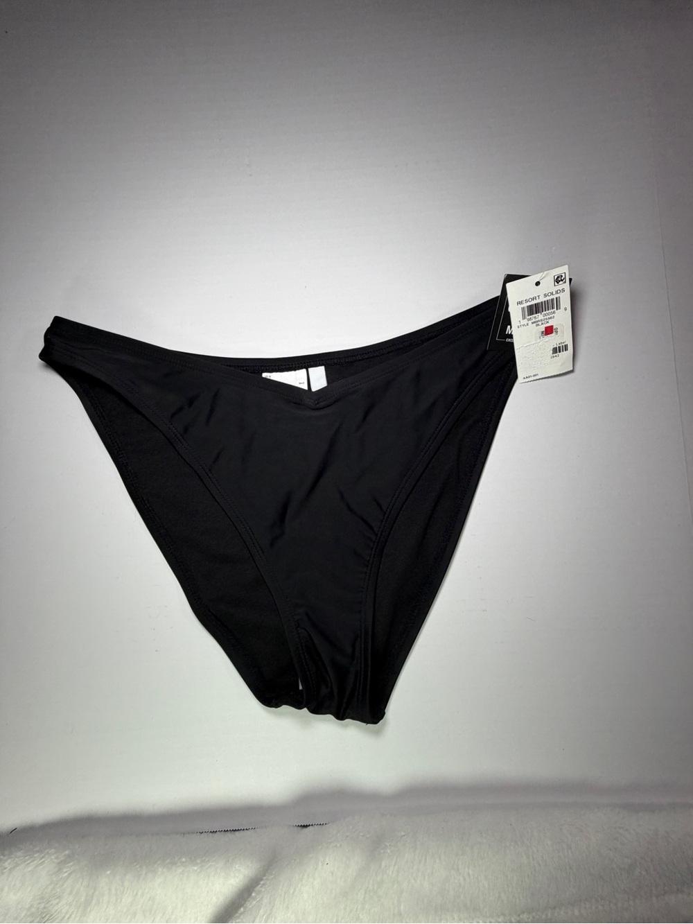 Bar III Black Swim Bottoms with Branded Tag